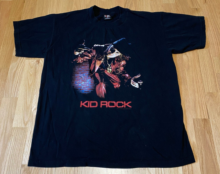 Vintage Rock Devil Without A Cause Y2k Giant Black Short Sleeve T Shirt