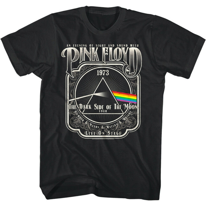 Pink Floyd T shirtEvening Of Sight SoundBlack ShirtVintage Band T ShirtGift For Hubby
