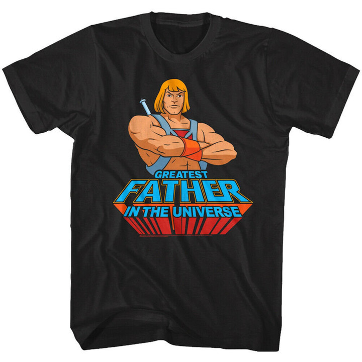 He man Greatest Father In The Universe T Shirt Heman Power Tshirt Gift For Dad Gift For Fathers Day Birthday Motu Present S Shirt