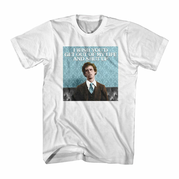 Napoleon Dynamite Get Out Of My Life Adult T shirt