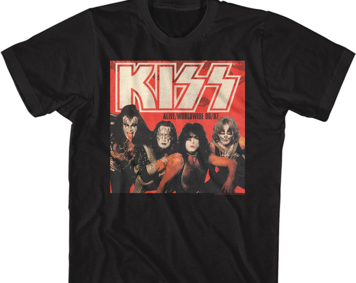 Kiss Alive Worldwide Tour Rock And Roll Music Shirt