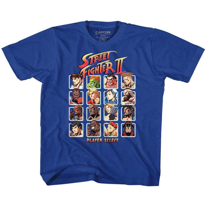 Street Fighter Super Turbo Hd Select Gaming Shirt