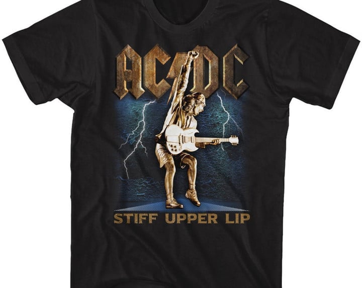 Acdc Stiff Upper Lip Rock And Roll Music Shirt
