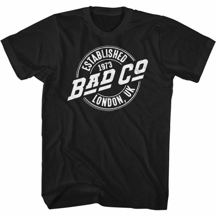 Bad Company Bad Co Classic Black Adult T shirt