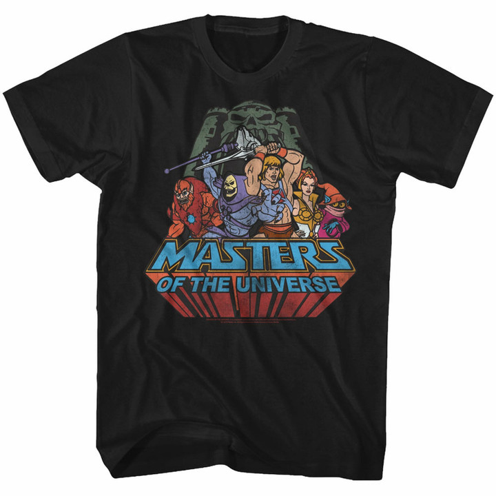 Masters Of The Universe Register Black T shirt