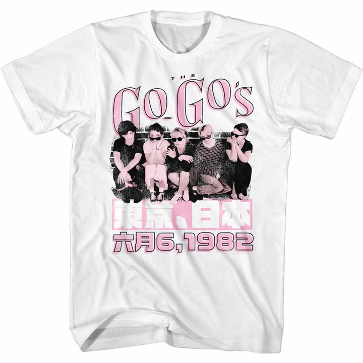 The Go gos Japan 1982 Adult T shirt
