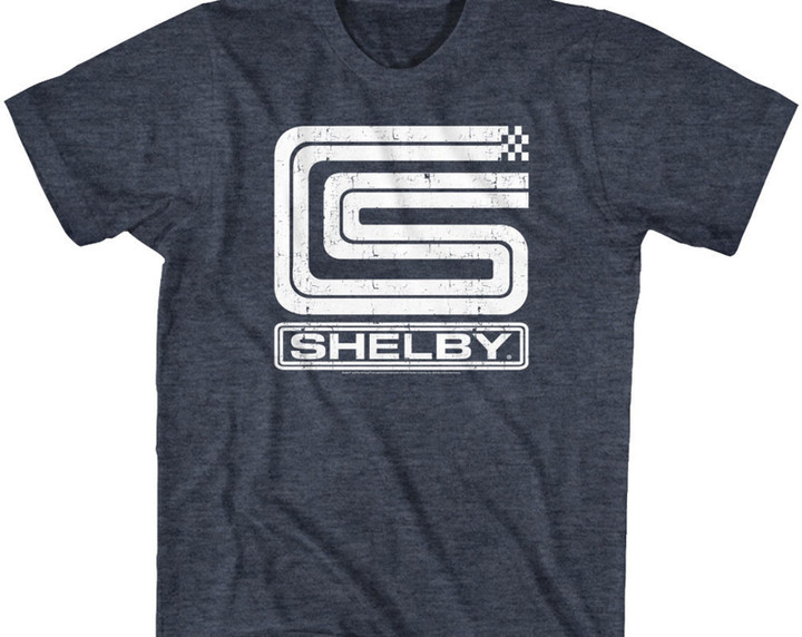 Shelby American Logo Navy Heather Shirt
