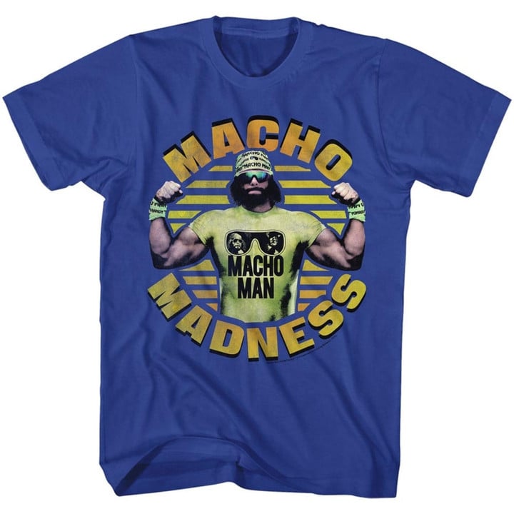 Macho Man Macho Madness Macho Man Royal Adult T shirt