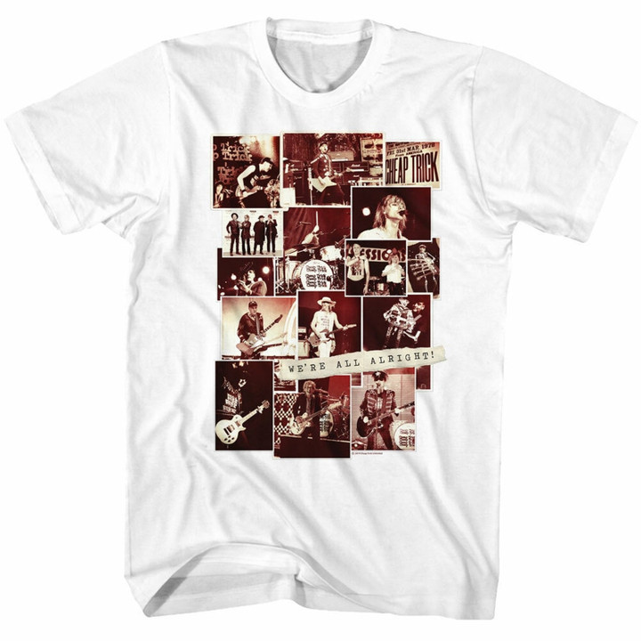 Trick Photo Collage Adult T shirt