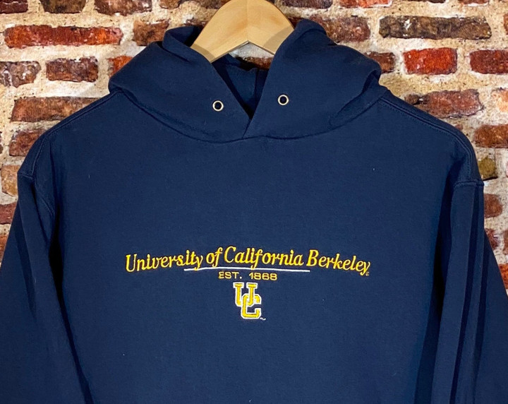 Vintage Cal Berkley Golden Bears s All Embroidered Rare Made By Jansport