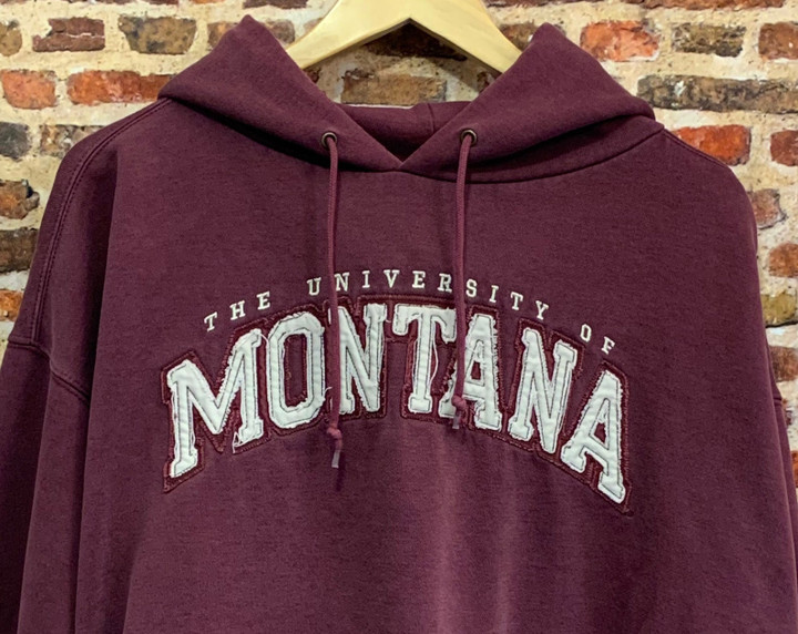 Vintage University Of Montana s 2 All Embroidered Made By Jansport