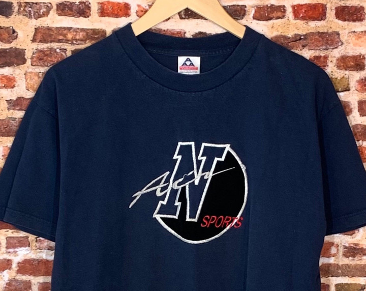 Vintage 90s Bootleg Air Sports All Embroidered T