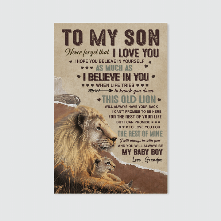 I BELIEVE IN YOU - BEST GIFT FOR SON