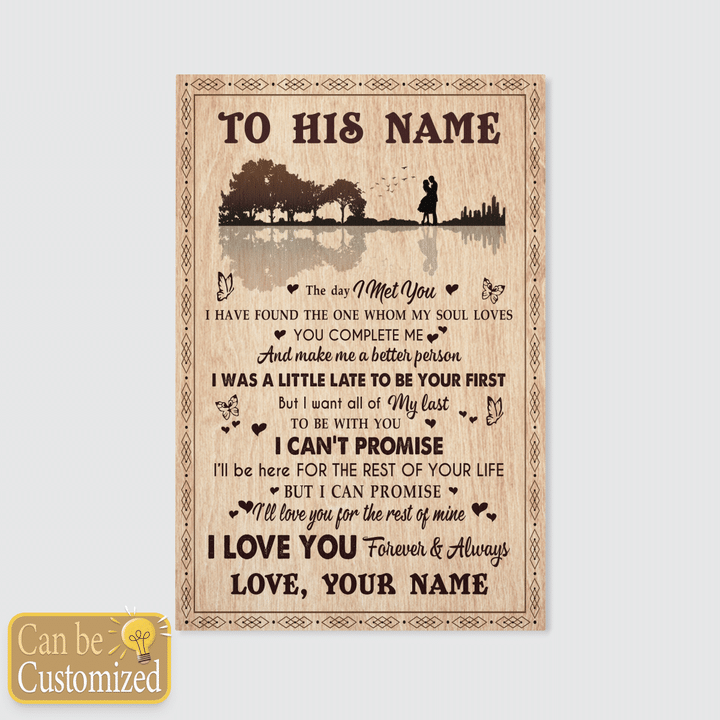 I Can Promise - Great Gift For Husband