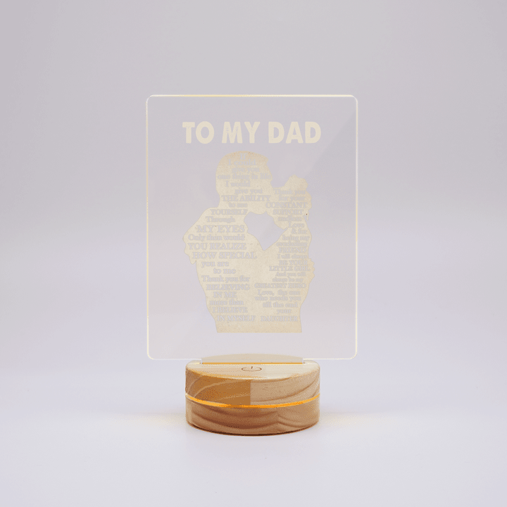 HOW SPECIAL YOU ARE TO ME - LOVELY GIFT FOR DAD LED