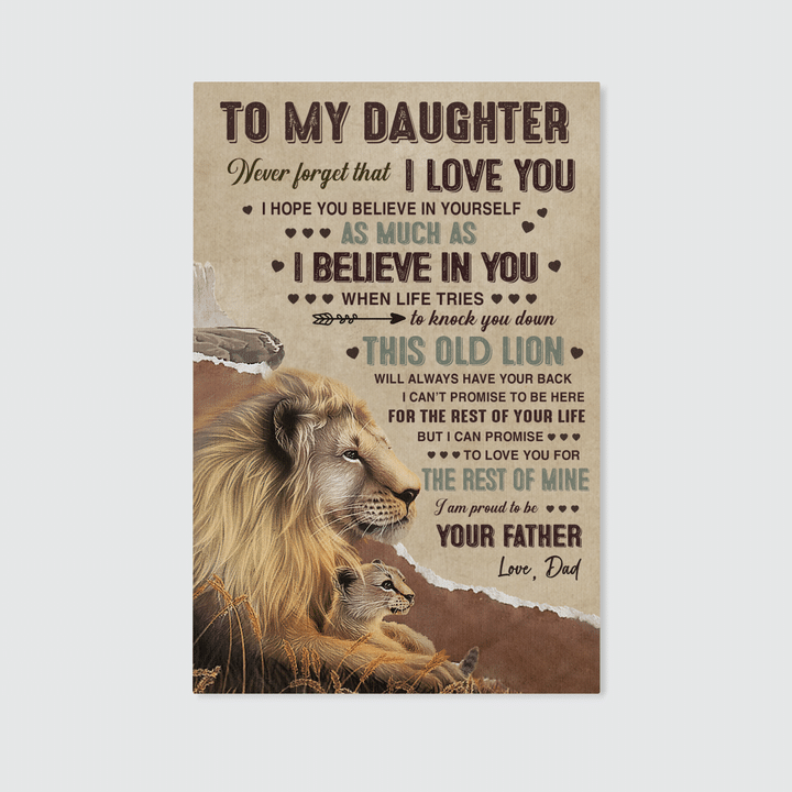 I BELIEVE IN YOU - BEST GIFT FOR DAUGHTER