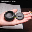 Small size,Chinese She Yan Tai Inkstone Inkslab for Calligraphy Ink Stick stone Chinese Painting Study Supplies 5cm*2.5cm