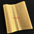 34cm*138cm*10sheets,Chinese Rice Paper Calligraphy Writing Heart Sutra Ni Jin Ni Yin Xuan Zhi
