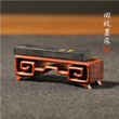 Wooden Chinese Ink Stick Bed Wood Chinese Calligraphy Decoration