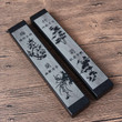 Large Paperweight Portable Stone Paper Weights 2pcs Chinese Calligraphy Pen Ink Painting Creative Paper Weight Pisapapeles