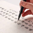Chinese Painting Calligraphy Brushes Pen Small Regular Scipt Caligrafia Rabbit Hair Writing Brush Pen Signature Drawing Art