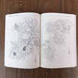 Chinese painting line drawing book Color pencil Hundred Flowers /Birds /Lotus/Peony coloring book Engraving pattern for beginner