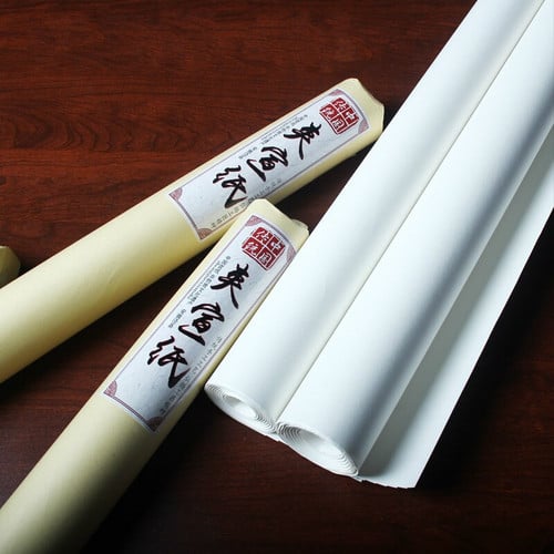 2/3 Layers Xuan Paper for Calligraphy Landscape Painting 10sheets Thicken Multiple Layer Sandalwood Bark Chinese Xuan Paper