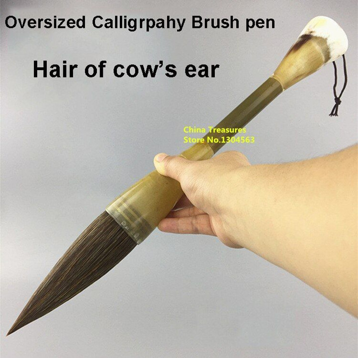 Oversize Chinese Brush Pen Big Size Chinese Calligraphy Brush hair pen writing brush pen Mao Bi