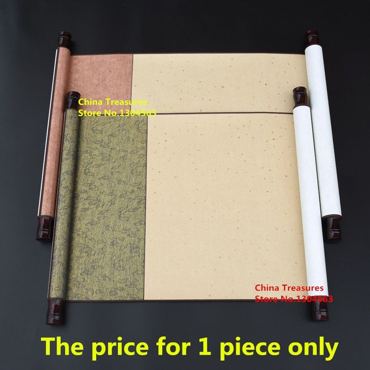 Price for 1 piece,Chinese Xuan Paper Scroll For Calligraphy Writing Chinese Painting
