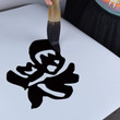 1 Pcs Horns Penholder Hopper-shaped Brush Pen Chinese Calligraphy Practice Chinese Character Calligraphy Brush Stationery