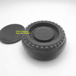 Chinese Inkstone for Grinding Ink Made of Natural Stone Round Inkstone with cover Paint Ink Slab Drum Shape