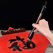 3pcs Traditional Chinese Bear Hair Large Regular Script Hopper-shaped Writing Brush for Calligraphy Beginner Painting Practice