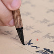 Multiple Hair Chinese Painting Writing Brush Set Medium Regular Script Calligraphy Handwriting Practice Caligrafia Supply