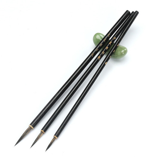 TRADITIONAL CHINESE LINE BRUSH FOR PAINTING XIAO KAI MO BI FOR SLENDER GOLD