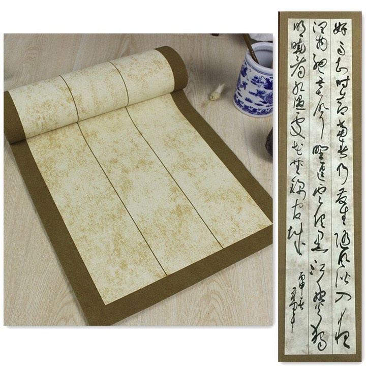 10sheets/lot,34cm*138cm,Chinese Batik Xuan Paper Rice Paper Calligraphy Writing Ban Sheng Ban Shu
