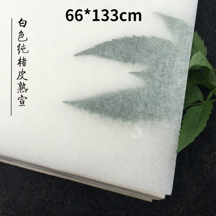 10sheets Calligraphy Paper Handmade Chinese Ripe Riber Xuan Paper Pure Shan Ya Mulberry Papier Retro Meticulous Painting Paper