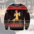 Bruce Lee Ugly Christmas Sweater