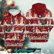 Borzoi Snow Christmas Pullover Hoodie