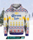 Corona Light Beer Christmas Pullover Hoodie