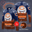 Chicago Bears Personalized Ugly Christmas Sweater