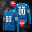 Detroit Lions Football Personalized Sweater