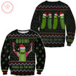 Rick And Morty Pickle all the way Ugly Christmas Sweater