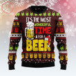 Time For Beer Ugly Christmas Sweater - Diosweater