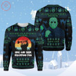 Jason Voorhees Hide and Seek Champion 1980 Ugly Christmas Sweater - Diosweater