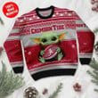 Baby Yoda Alabama Crimson Tide Ugly Christmas Sweater - Diosweater