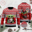 Baby Yoda Ohio State Buckeyes Ugly Christmas Sweater - Diosweater