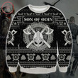 Viking Son Of Odin Ugly Christmas Sweater - Diosweater