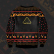 The Four Elements Movie Mashup Ugly Christmas Sweater
