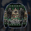 Merry Pugly Christmas Ugly Christmas Sweater