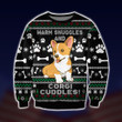 Warm Snuggles and Corgi Cuddles! Ugly Christmas Sweater